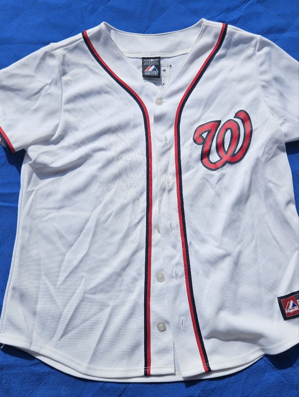 Waahington Nationals Short-Sleeve Baseball Jersey Harper #34